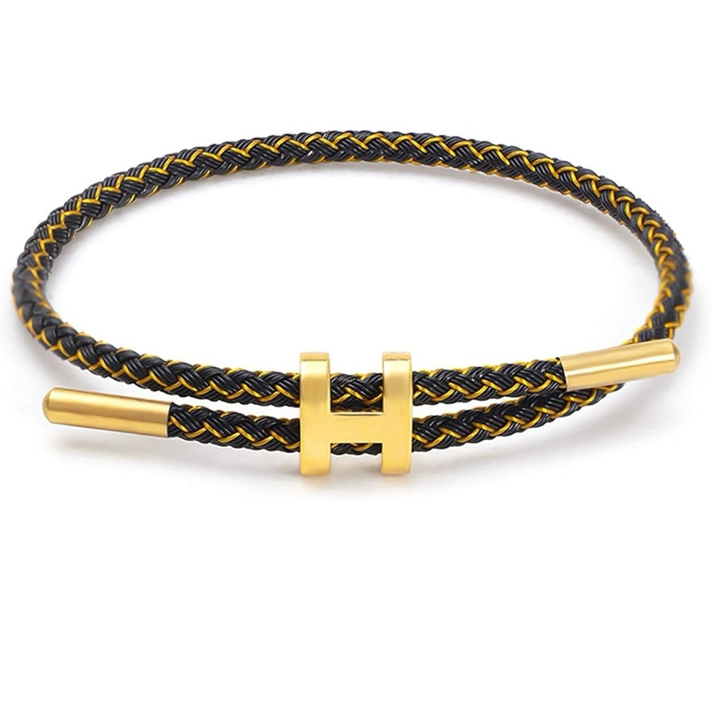 Bracelets for Women Adjustable Charm Bracelet, 18k Gold-plated Buckle Design